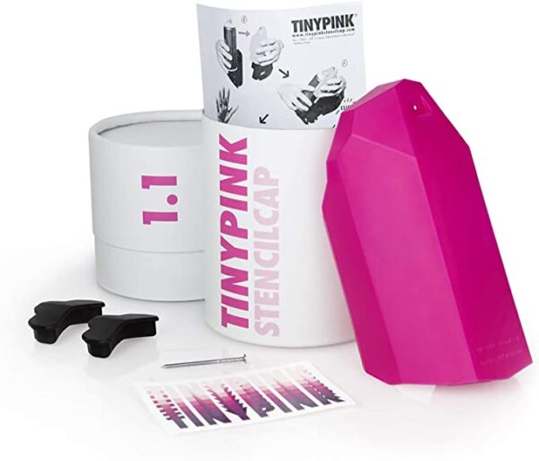 TinyPink Stencil Cap