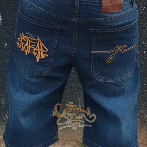 Pantalones Denim Cortos FatCap - Imagen 2