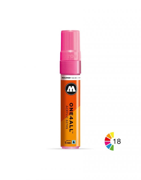 Rotulador acrílico Molotow One4all 627HS 15mm